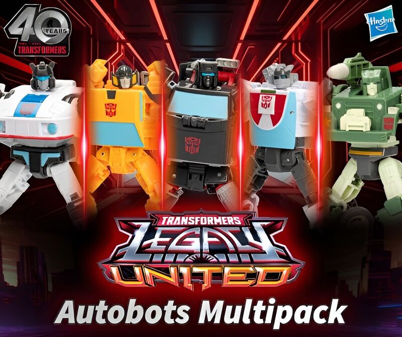 United Autobots Stand 5-Pack Official Reveal for Transformers